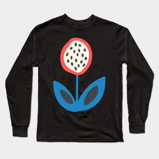 abstract flower Long Sleeve T-Shirt